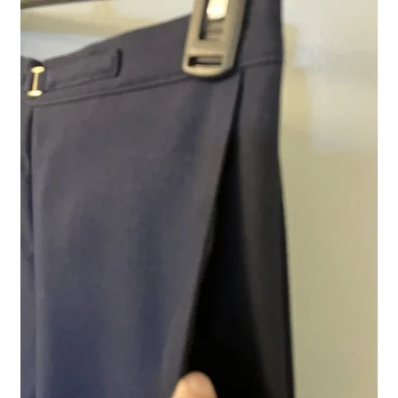Alfred Dunner  Woman Petite Dark Blue Dress Pants Size 6P NWOT - Picture 3 of 5